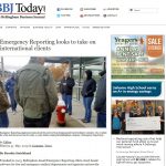 Emergency Reporting Featured in The Bellingham Business Journal