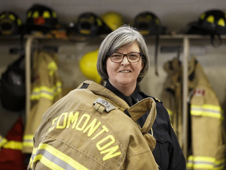 Women in Fire: Interview with Western Canada's First Full-Time Woman  Firefighter - Emergency Reporting